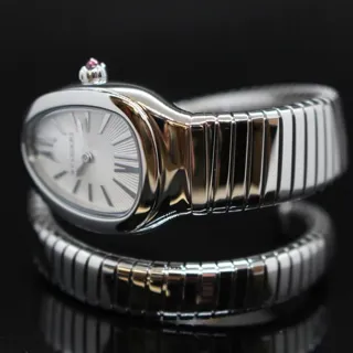 Bulgari Serpenti 101828 35mm Stainless steel White