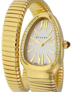 Bulgari Serpenti 101924 35mm Yellow gold Silver