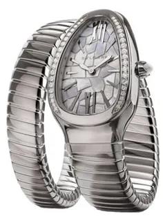 Bulgari Serpenti 104004 35mm Stainless steel White