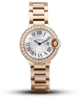 Cartier Ballon Bleu WE9002Z3 Rose gold Silver