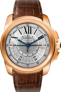 Cartier Caliber W7100004 45mm Rose gold Silver