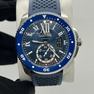 Cartier Caliber WSCA0011 42mm Stainless steel Blue