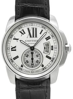 Cartier Calibre de Cartier W7100037 42mm Stainless steel Silver