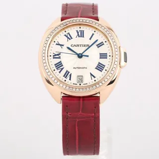 Cartier Clé WJCL0013 35mm Rose gold Silver