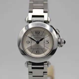 Cartier Pasha W3140007 27mm Stainless steel Silver