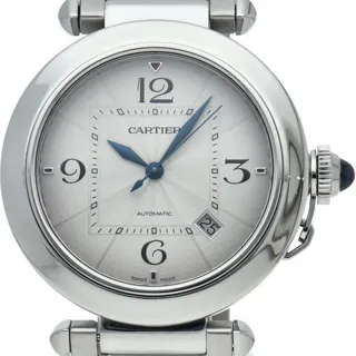 Cartier Pasha WSPA0009 41mm Stainless steel Silver