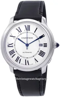 Cartier Ronde Must WSRN0032 Stainless steel Silver