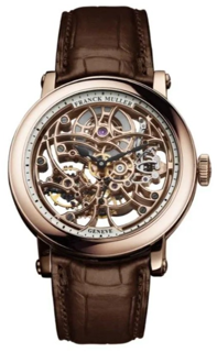 Franck Muller 7 Days Power Reserve Skeleton 7042 B S6 SQT Rose gold Skeletonized