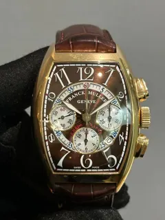 Franck Muller Cintree Curvex 8880 CC AT BR Rose gold Brown