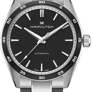 Hamilton Jazzmaster H36135130 34mm Stainless steel Black