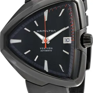 Hamilton Ventura H24585331 46mm Stainless steel Black