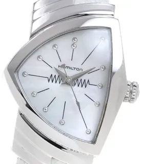 Hamilton Ventura H242112 24mm Stainless steel White