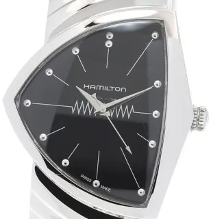 Hamilton Ventura H244112 32mm Stainless steel Black