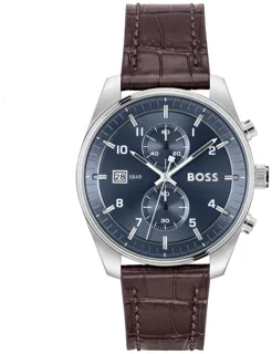 Hugo Boss Skytraveller 1514194 44mm Stainless steel Blue