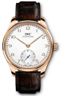 IWC Portugieser IW358306 Yellow gold Silver