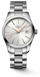 Longines Conquest Classic L2.386.4.72.6 34mm Stainless steel Silver