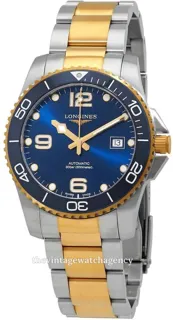 Longines HydroConquest L3.781.3.96.7 Stainless steel Blue