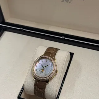 Patek Philippe Moonphase 4968R-001 33.5mm Rose gold White