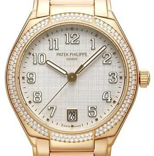 Patek Philippe Twenty~4 7300/1200R-010 36mm Rose gold Silver