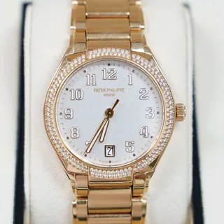 Patek Philippe Twenty~4 7300/1200R-010 36mm Rose gold White