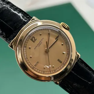 Patek Philippe Vintage 531 34mm Rose gold Champagne