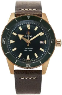 Rado Captain Cook 01.763.0504.3.131 Bronze Green