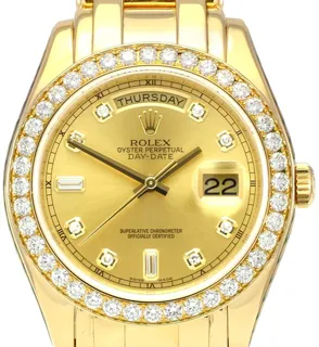 Rolex Day-Date 18948 Yellow gold Champagne