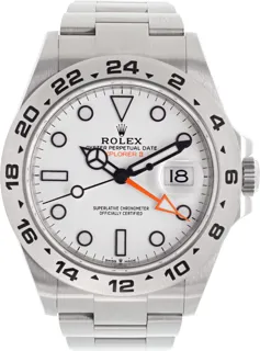 Rolex Explorer II 226570 42mm Stainless steel White