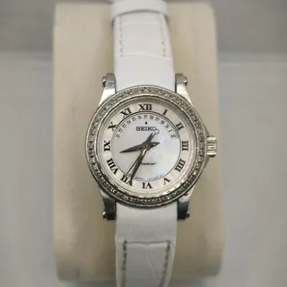 Seiko Premier 710236 27.5mm Steel Mother of pearl