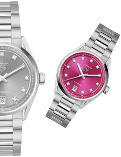 TAG Heuer Carrera Date Lady WBN2318.BA0001 Stainless steel Pink