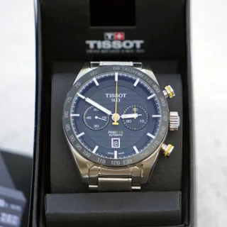 Tissot PRS 516 T100.427.11.051.00 45mm Stainless steel Black