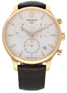 Tissot Tradition T063617 A 42mm Stainless steel White