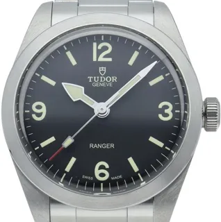 Tudor Ranger M79950-0001 39mm Stainless steel Black