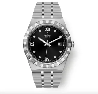 Tudor Royal 28500-0004 38mm Stainless steel Black