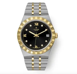 Tudor Royal M28403-0005 Stainless steel Black