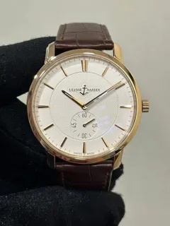 Ulysse Nardin Classico 8206-178-2/31 Rose gold Silver