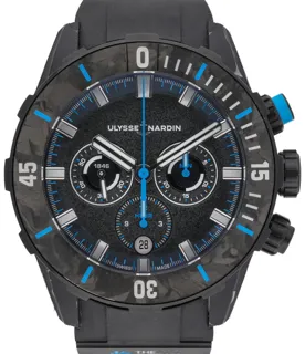 Ulysse Nardin Diver Chronograph 1503-170LE-1A-GW/3A Titanium Gray