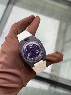 Urwerk UR-100V UltraViolet UR-100V Titanium See-through$Transparent