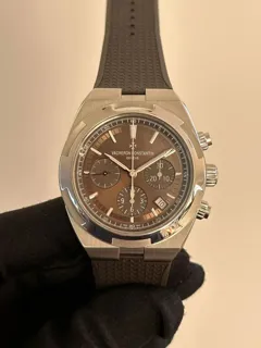 Vacheron Constantin Overseas Chronograph 5500V/110A-B147 Stainless steel Brown