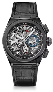 Zenith Defy 49.9000.9004/78.R582 44mm Black ceramic Skeletonized