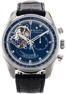 Zenith El Primero 03.2085.4021/51.C700 Stainless steel Blue