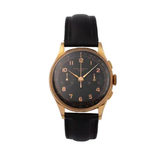 Baume & Mercier 18k rose gold Black