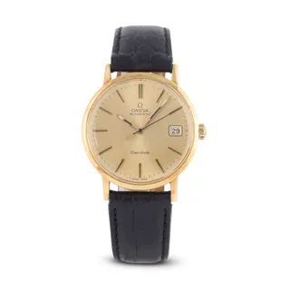 Omega 196 0102 18k yellow gold Golden