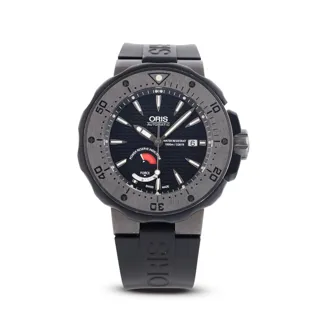 Oris ProDiver 01 667 7645 7284-Set Titanium and Tungsten Black