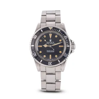 Rolex Submariner 5513 Stainless steel Black