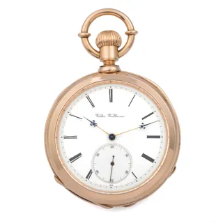 Victor Vuillaume 18k rose gold White