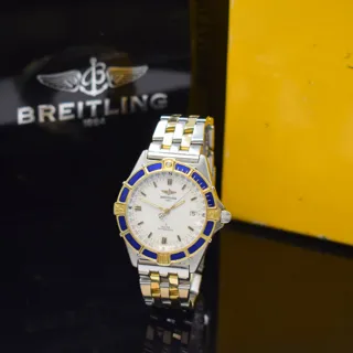 Breitling J class 80250 Yellow gold and Stainless steel White