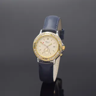 Chopard Mille Miglia 16/8142 Yellow gold and Stainless steel White