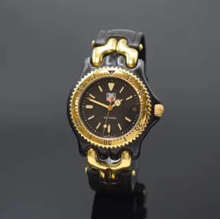 TAG Heuer S93.306 38mm Stainless steel and Gold-plated and PVD Black