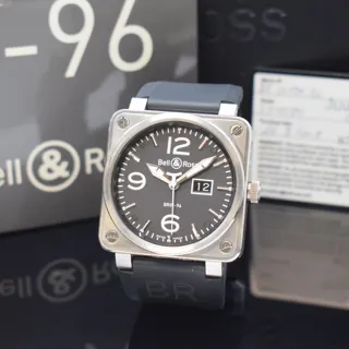 Bell & Ross BR 01-96 Stainless steel Black